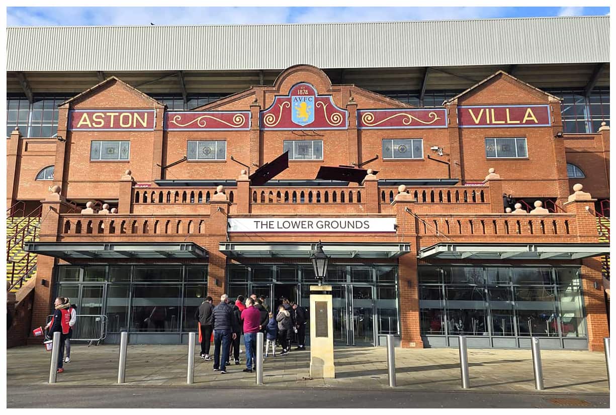 02/05/2026 Aston Villa vs Tottenham Hotspur- Lower Grounds Package