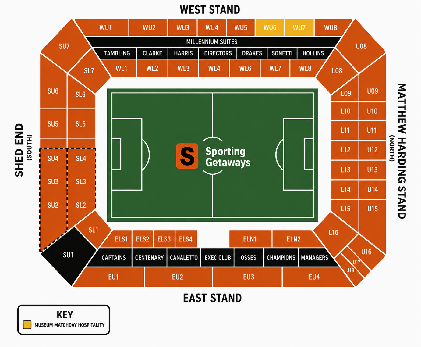 Museum Matchday Hospitality - Chelsea vs Bournemouth