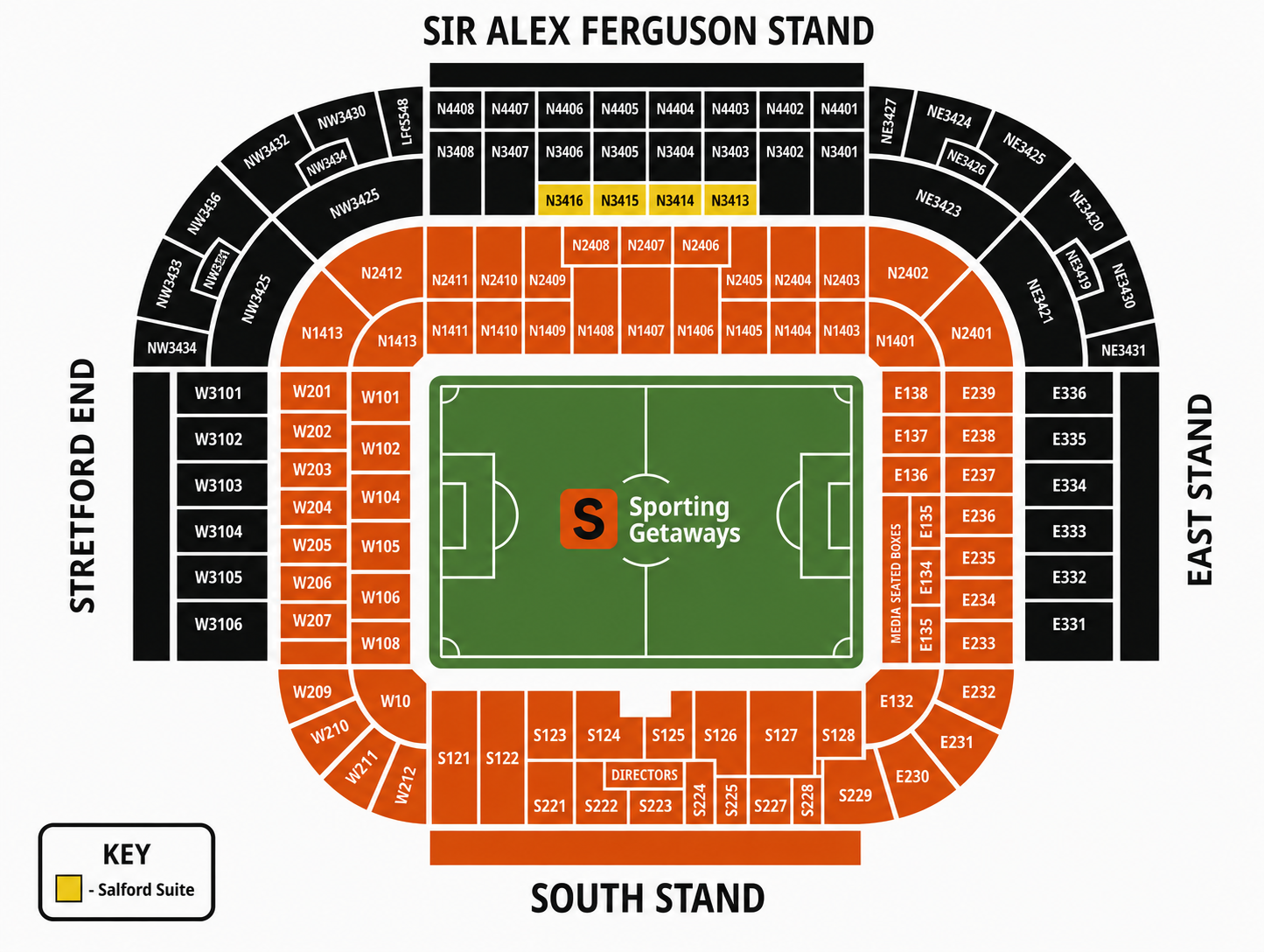 Salford Suite - Manchester United vs Hull City