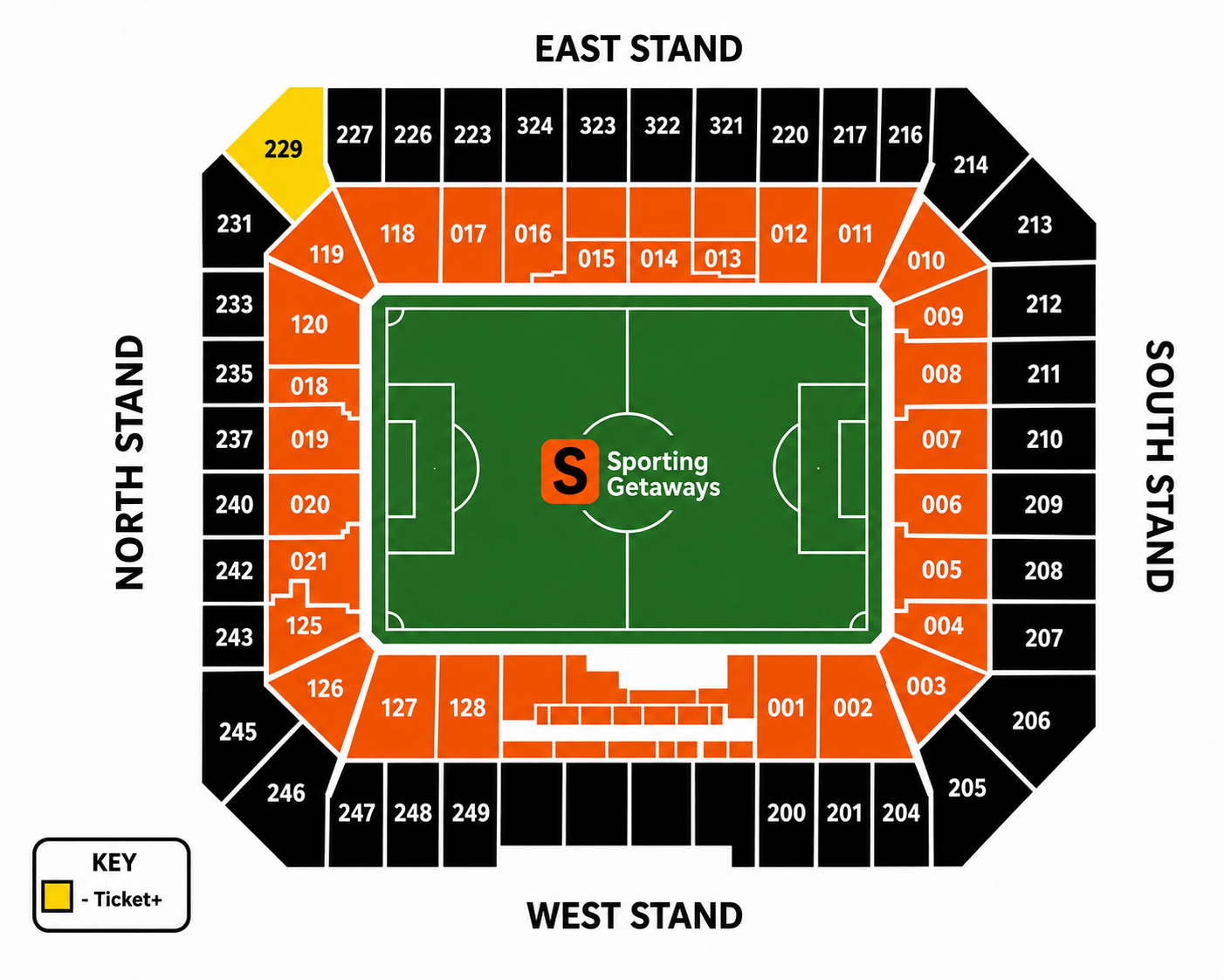 North Stand - Everton vs Brighton
