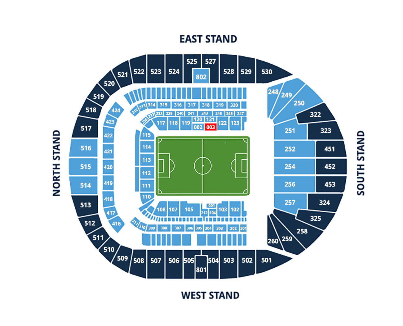 Travel Club Premium (Halfway Line) - Tottenham Hotspur vs Sunderland