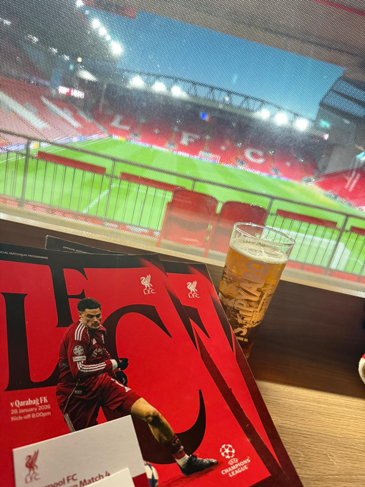 14/04/2026 Liverpool v Paris Saint-Germain Champions League 1/4 Final 2nd Leg