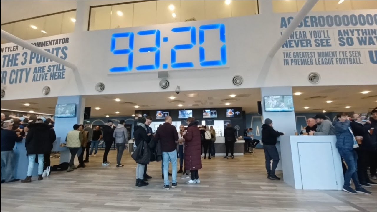 04/02/2026 Manchester City vs Newcastle United Carabao Cup Semi Final 2nd Leg- 93:20 Lounge